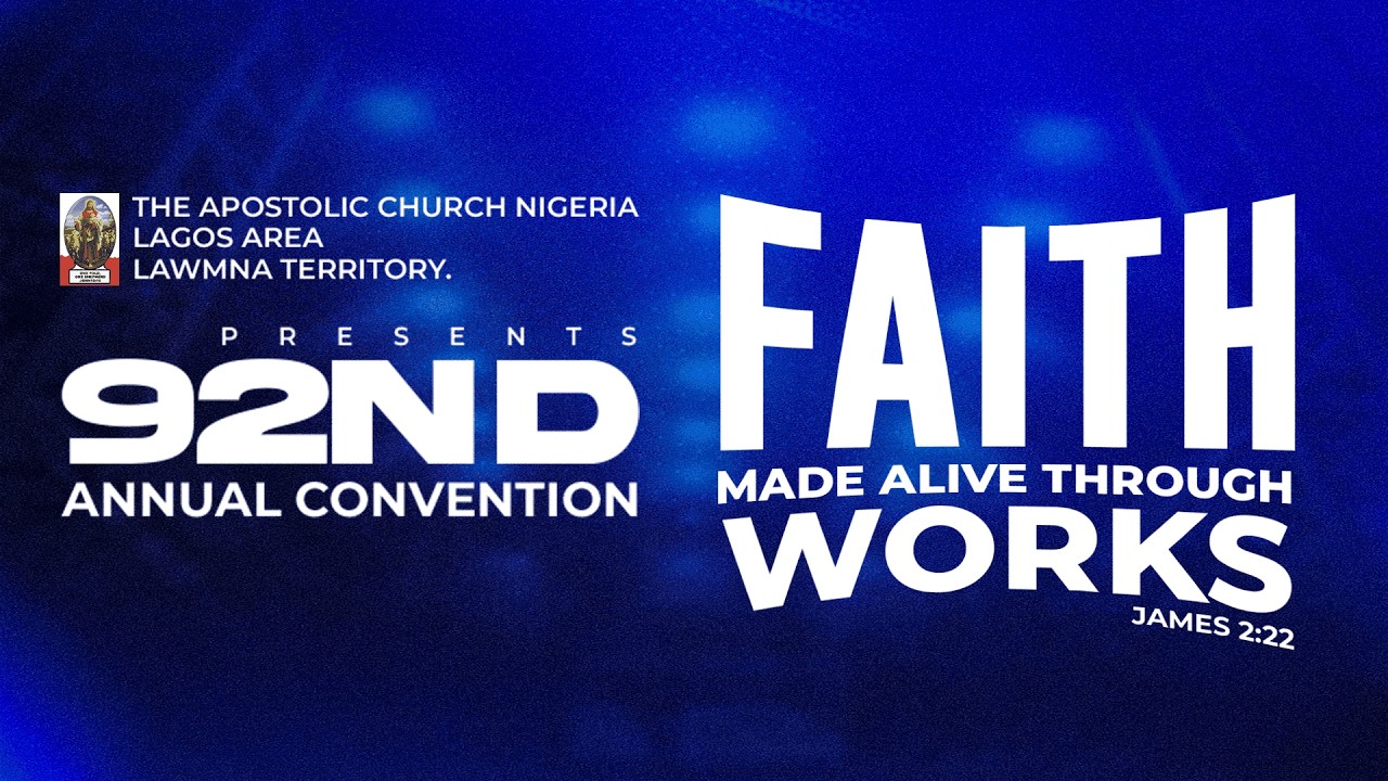 LAGOS AREA 92ND ANNUAL CONVENTION  ||  GRAND FINALE (08-02-'26)  ||  FAITH MADE ALIVE THROUGH WORKS