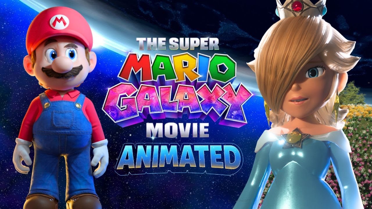 Super Mario Galaxy Movie | The beginning Animated [Blender]