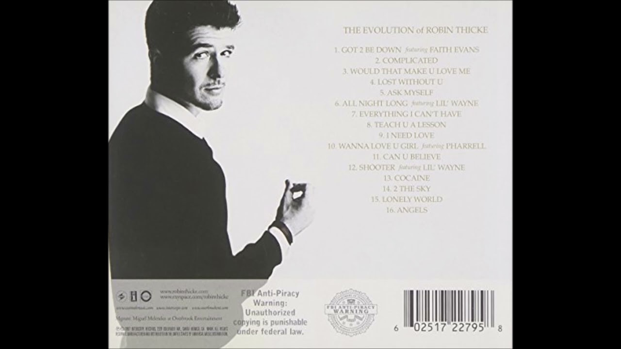 Robin Thicke - Lost Without U