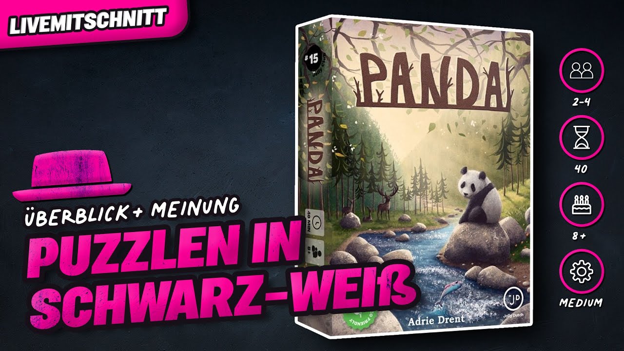 PANDA - Jolly Dutch - Brettspiel - Der Pile ist geil