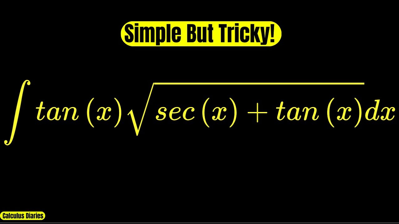 This Simple Trig Integral Is Trickier Than It Looks