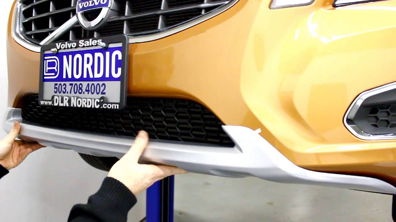 IPD Volvo Dynamic Trim Kit Front Bumper Cover Installation Instructions 2011- S60