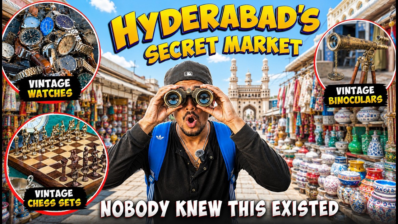 Hyderabad's *SECRET MARKET* Nobody Talks About (Jummerat Bazaar) | The.fashiontoast