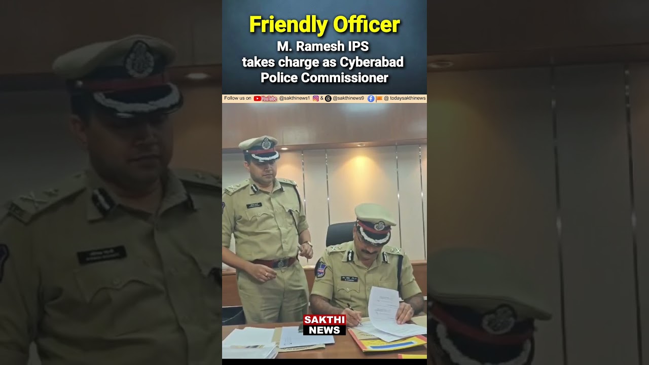Cyberabad Commissioner #cyberabad #hyderabad #telangana #news #viral #fyp #ips #officer #trending