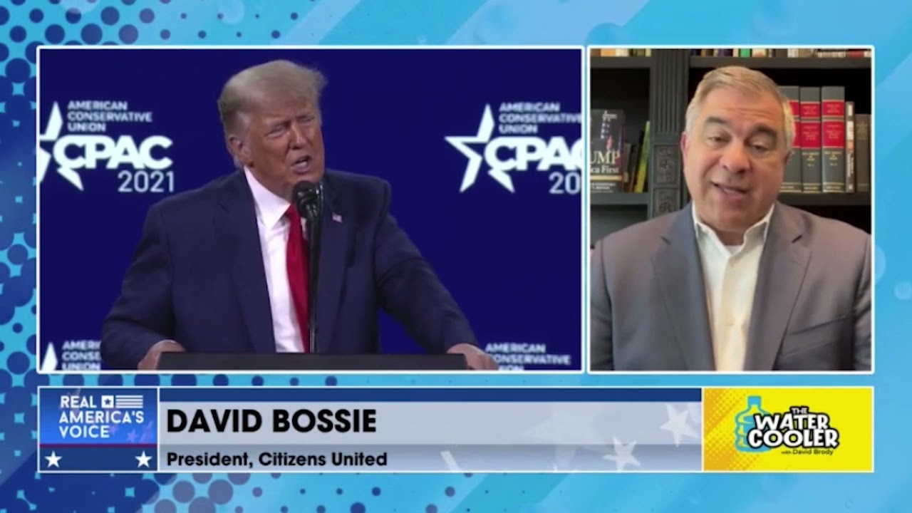 CU President David Bossie on The Water Cooler with David Brody