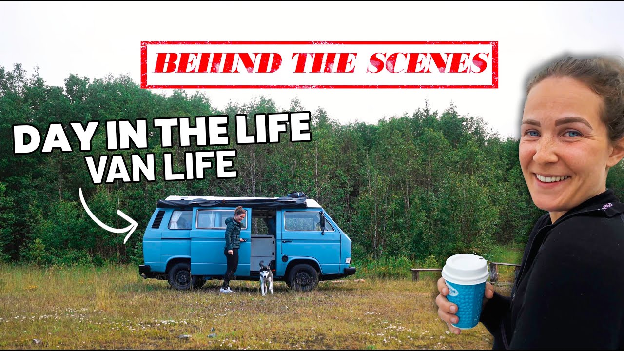 День из жизни в старом кемпере (Vanagon / VW T3)