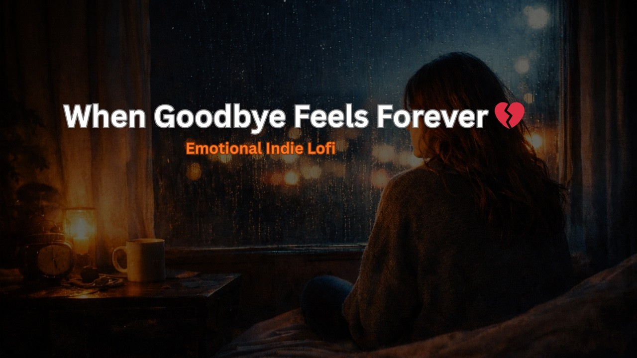 When Goodbye Feels Forever 💔 | Emotional Indie Lofi Song for Late Night Overthinking