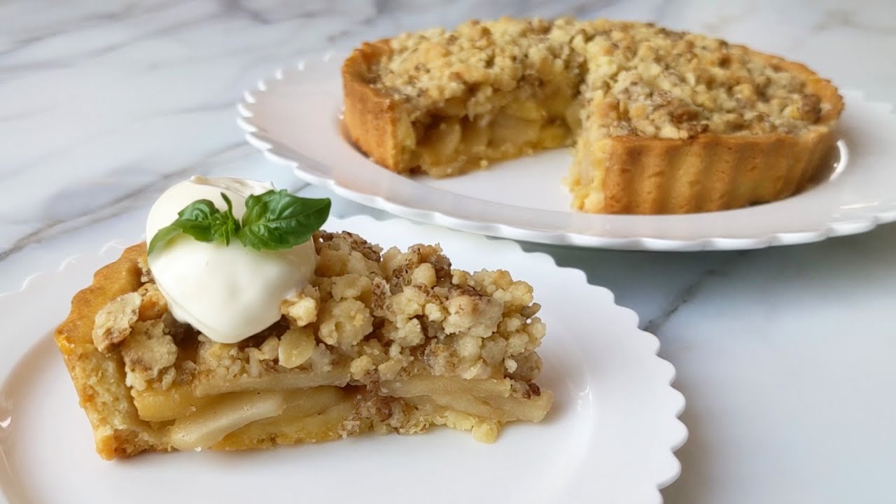 | Apple Crumble Tart🍎 | 蘋果金寶脆脆撻