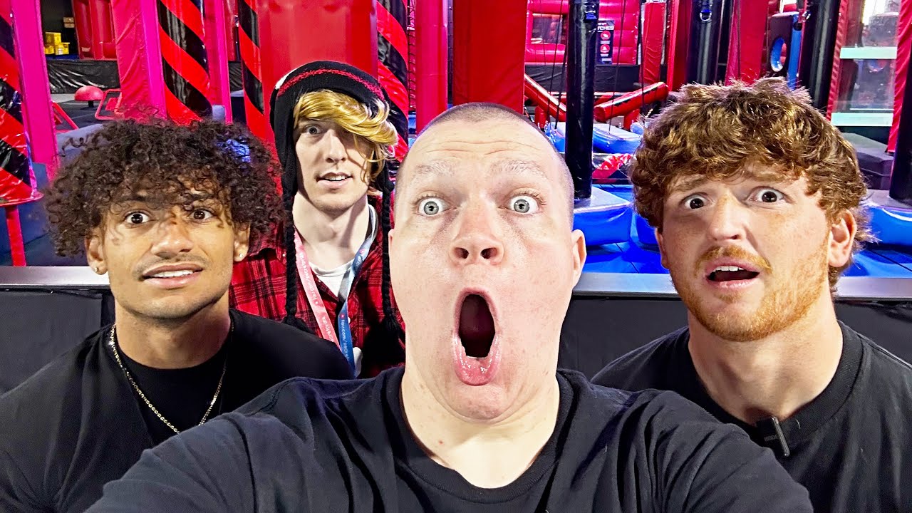 ROBLOX OBBY in REAL LIFE.. w/ Foltyn, Caylus, & KreekCraft