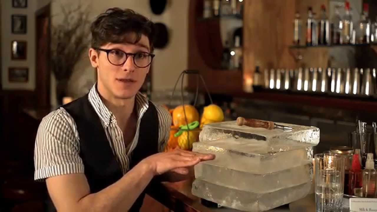 Inside Look at Cocktail Ice