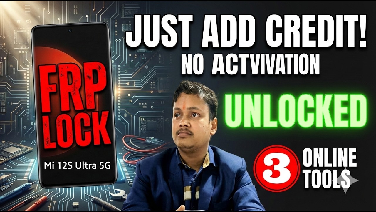 🔓 Mi Phone FRP Unlock करें सिर्फ 5 Minutes में! 3 Secret Tools Revealed | Kamlesh Repairing