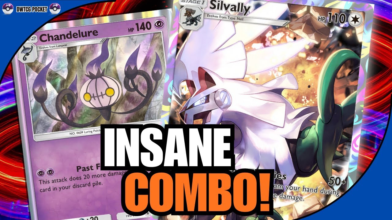 This Chandelure & Silvally Supporter Combo Is INSANE!  Pokémon TCG Pocket
