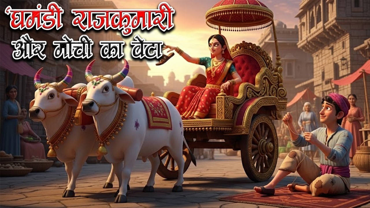 घमंडी राजकुमारी और मोची का बेटा | Hindi Kahani | Moral Stories | HINDI KAHANIYA | Fairy Tales