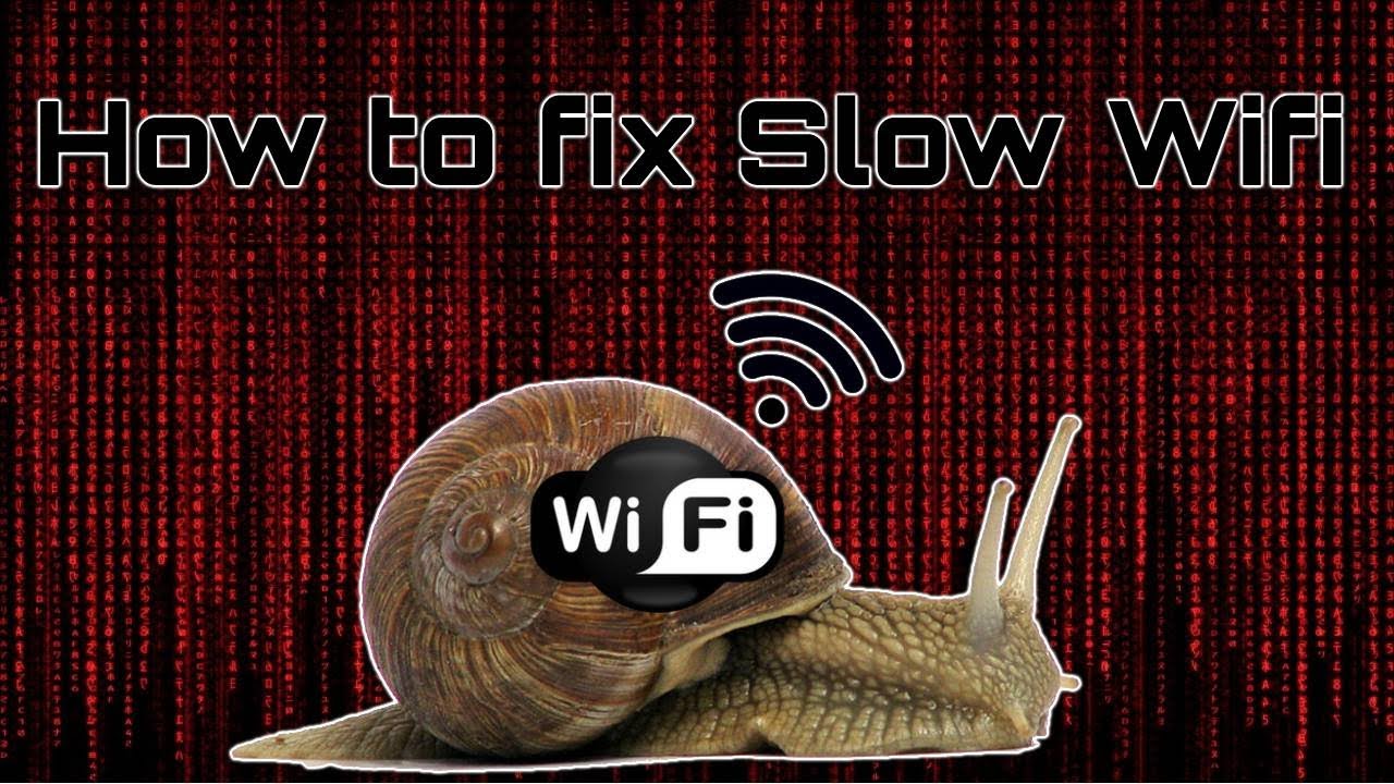 How to troubleshoot SLOW WiFi