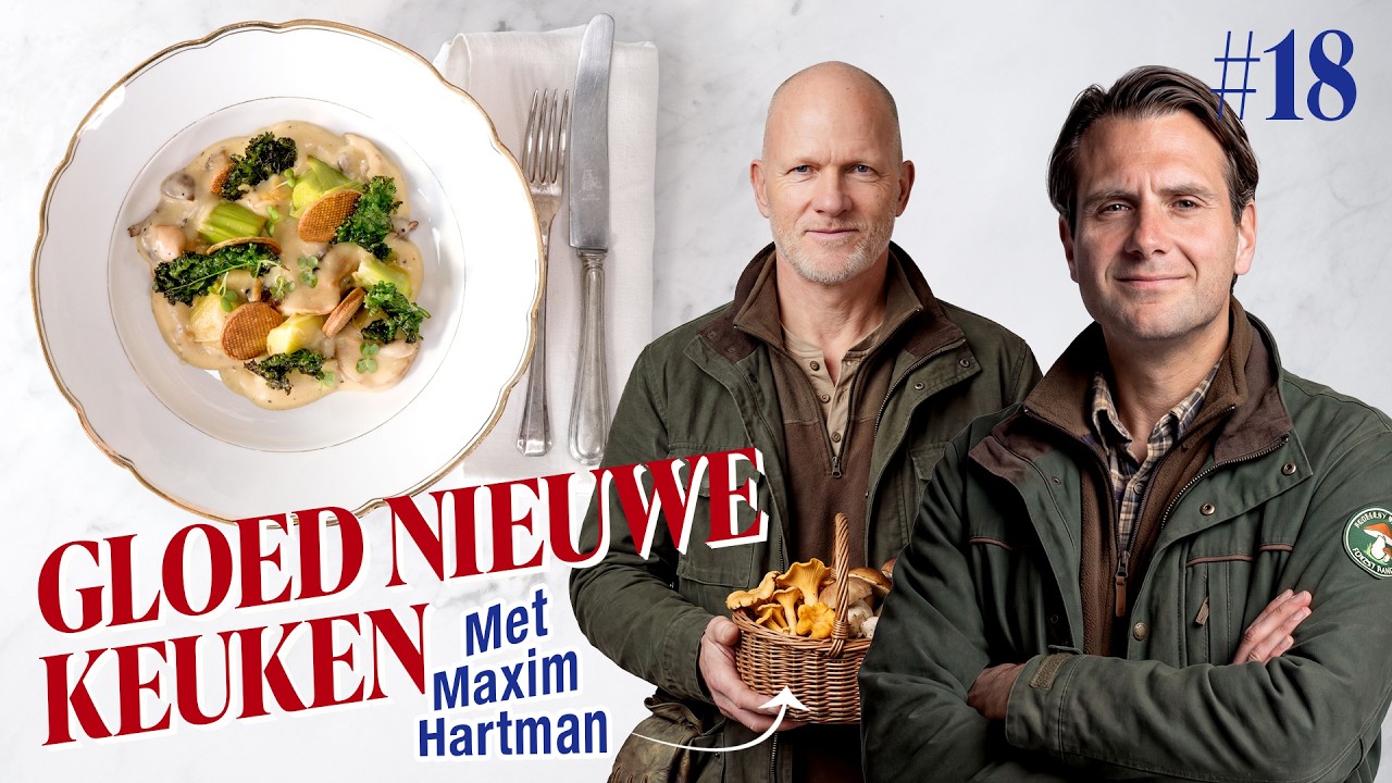 Paddenstoel pasteitjes met Maxim Hartman - Tobi’s eetclub