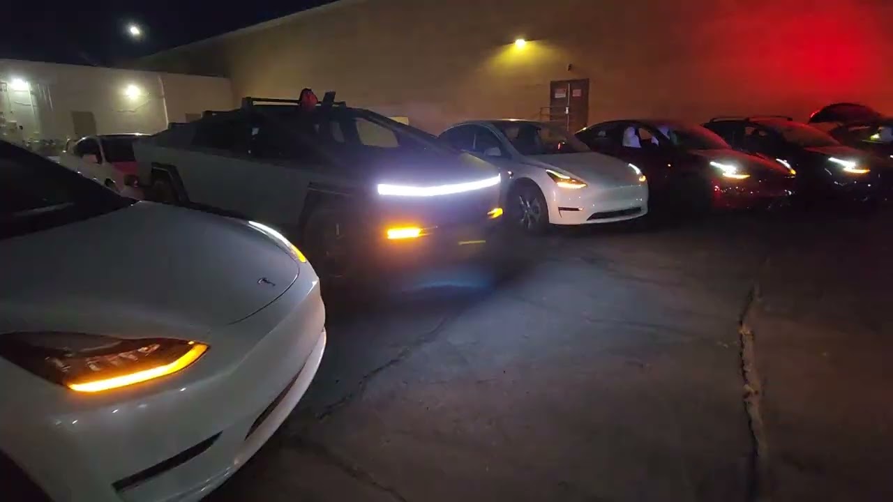 Tesla Owners of Utah Independence Day Light Show