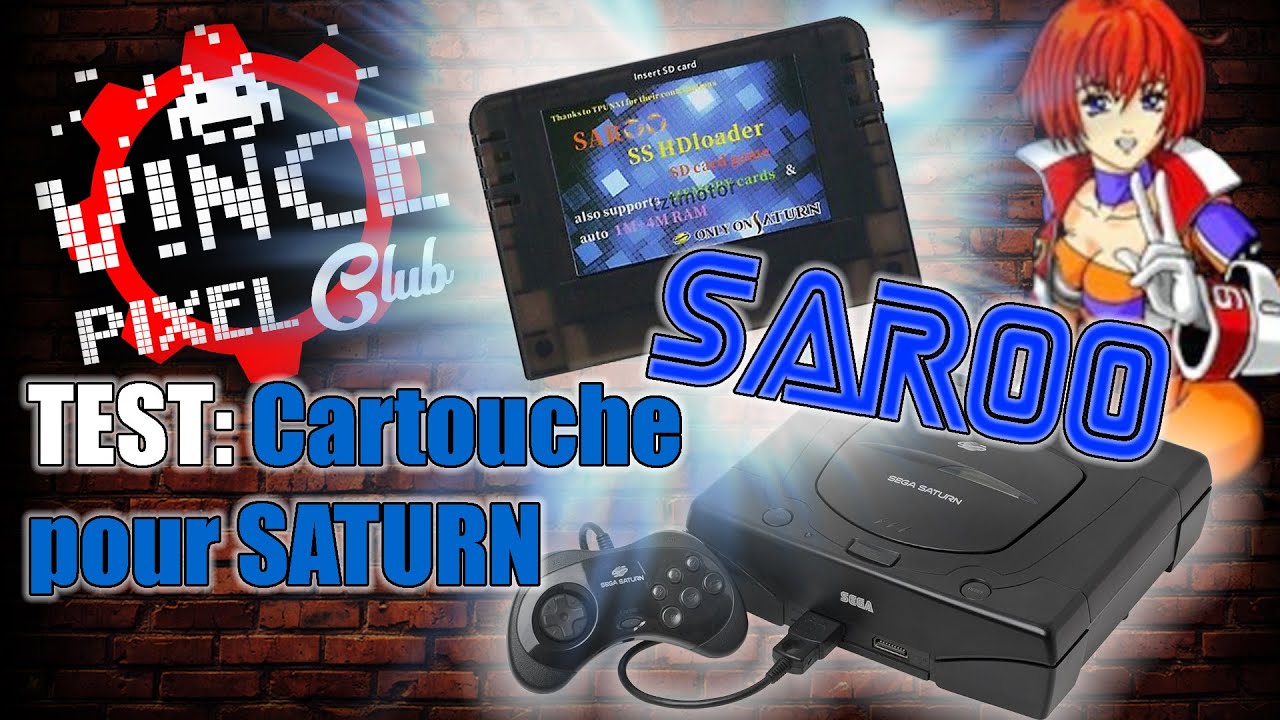 Test: SAROO pour Sega SATURN
