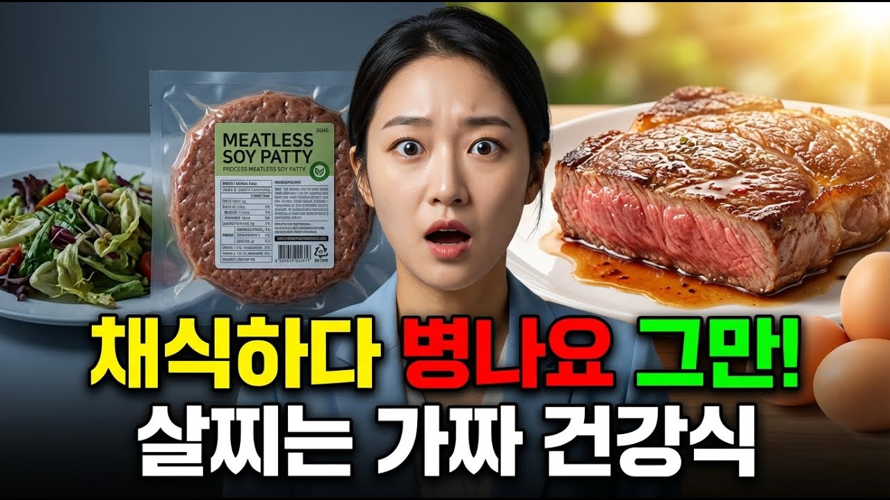 채식의 배신? 살 안 빠지고 아픈 언니들이 꼭 봐야 할 충격적인 진실