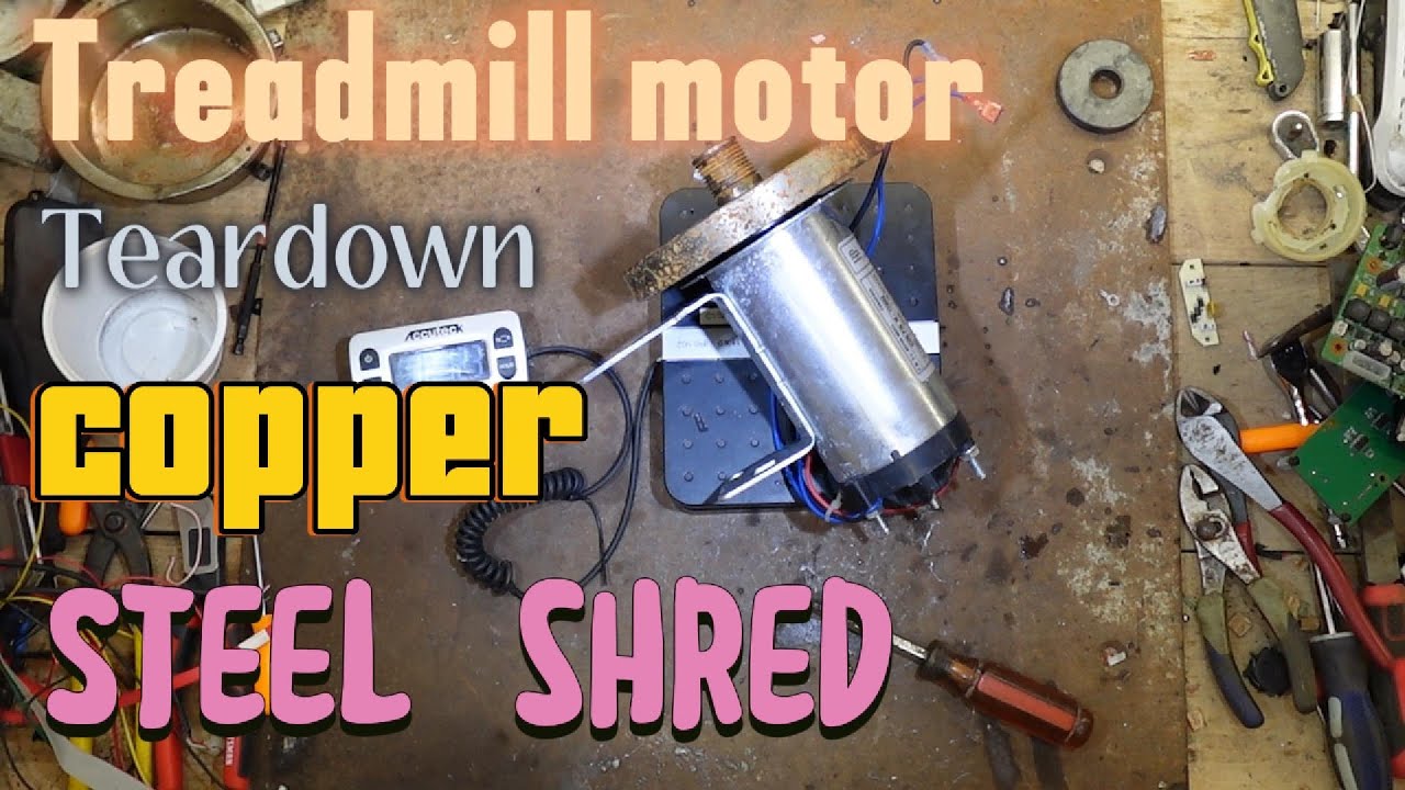 Treadmill Motor Teardown
