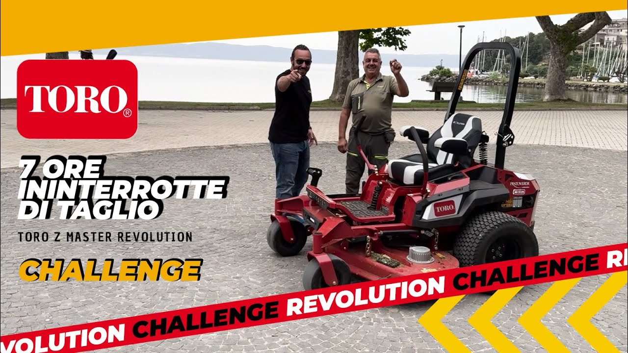Challenge Toro sulla Z-Master 4000 Revolution per uso professionale
