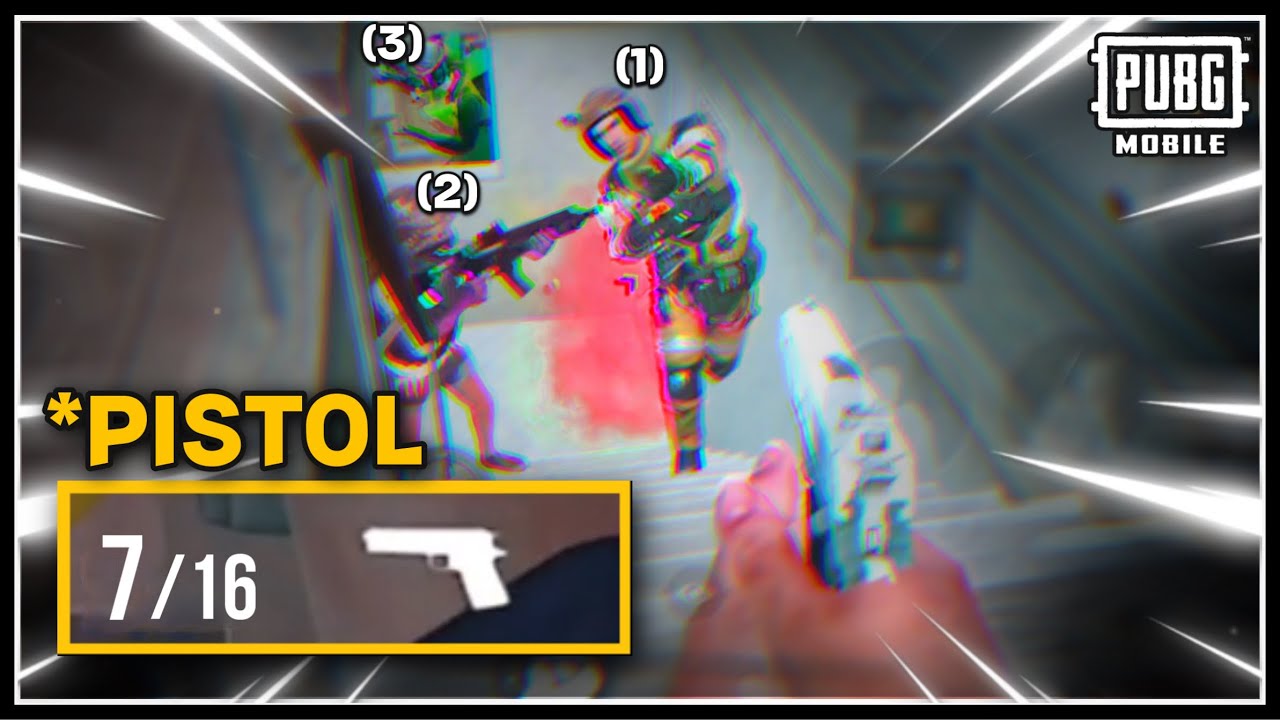 ONLY HAVE PISTOL BUT NEVER GIVE UP😨 | LEGEND 1 vs 4 GAMEPLAY! | PUBG MOBILE