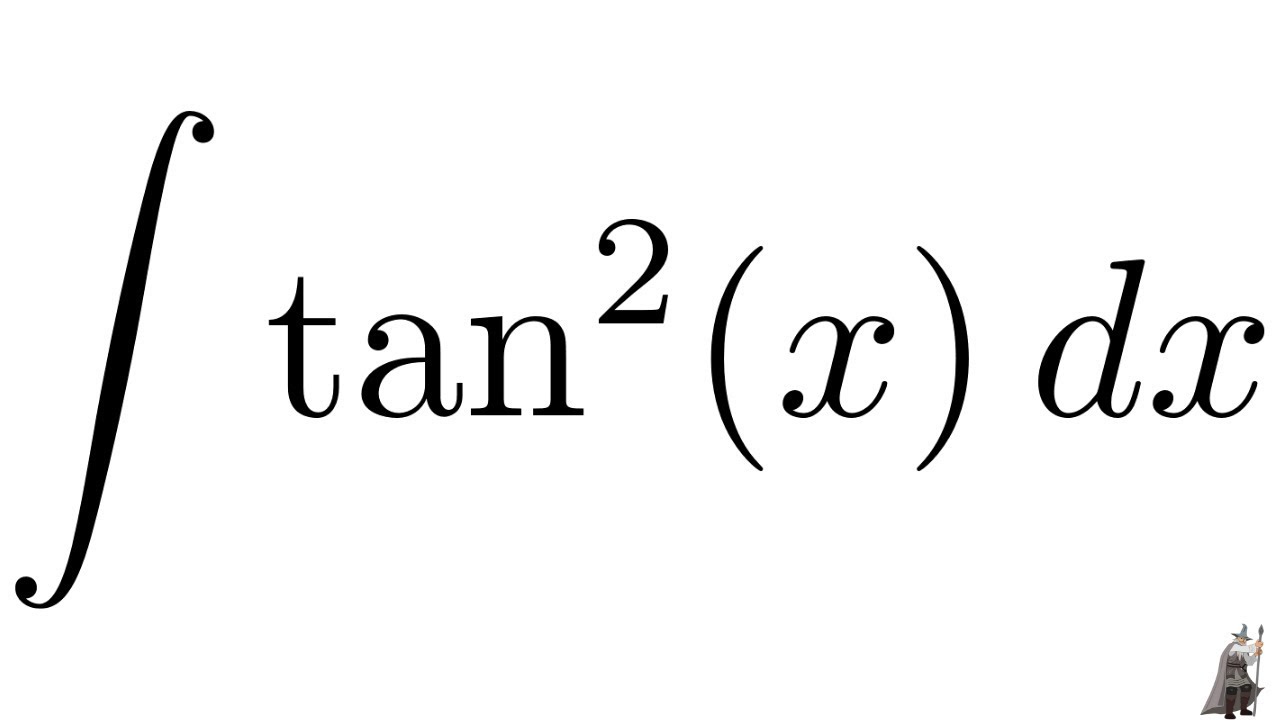 Integral tan^2(x)
