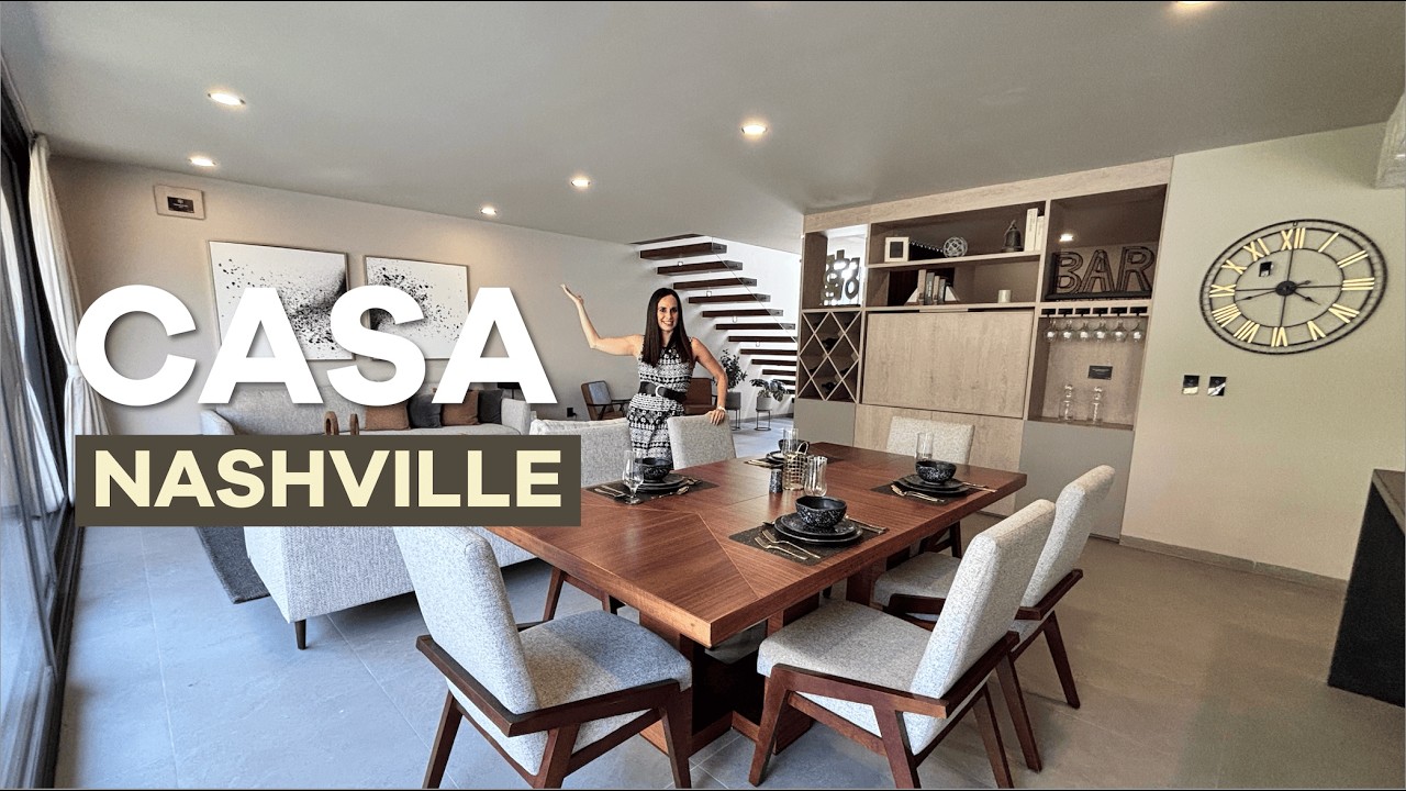 La casa donde el bar, la terraza y el jardín ya están listos para la reunión | Casa NASHVILLE