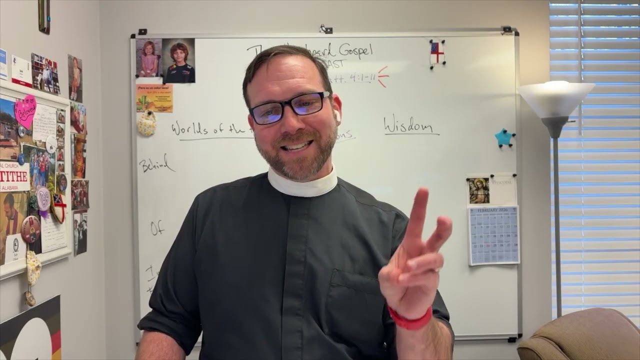 Lent I | Matthew 4:1-11 | The Whiteboard Gospel Podcast with Seth Olson