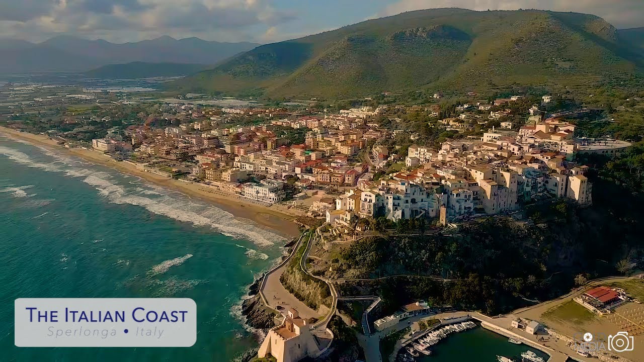 The Italian Coast From Above | Sperlonga Italy