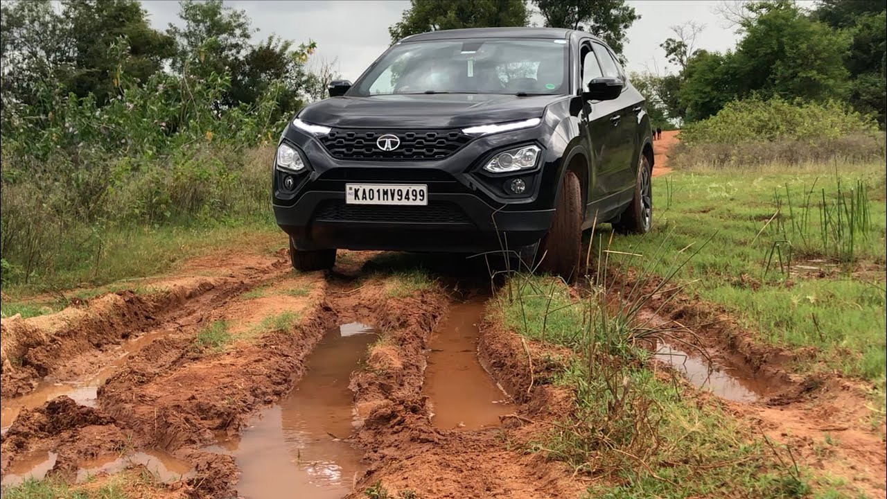 Offroading with TATA Harrier Dark 2021 | Arkavathi River | Camping site near Bangalore | PPF Coating