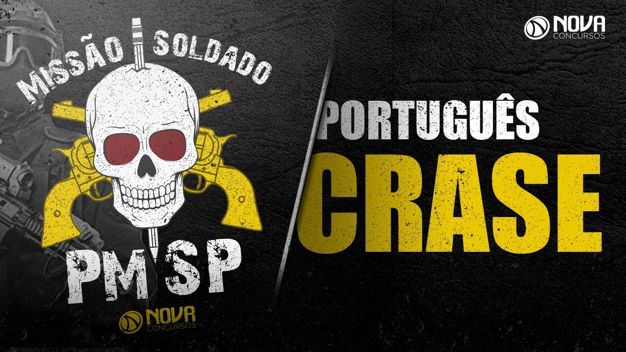 PM SP: Português - Uso da crase - Priscila Ferrarotto