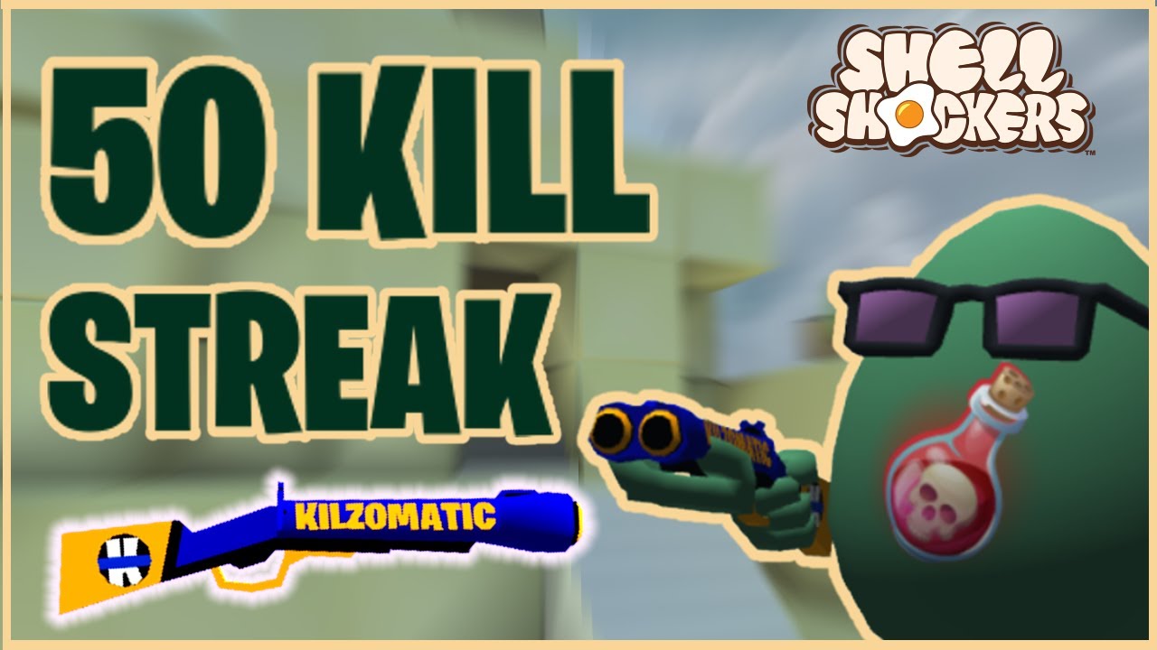 50 Kill Streak! | Shell Shockers