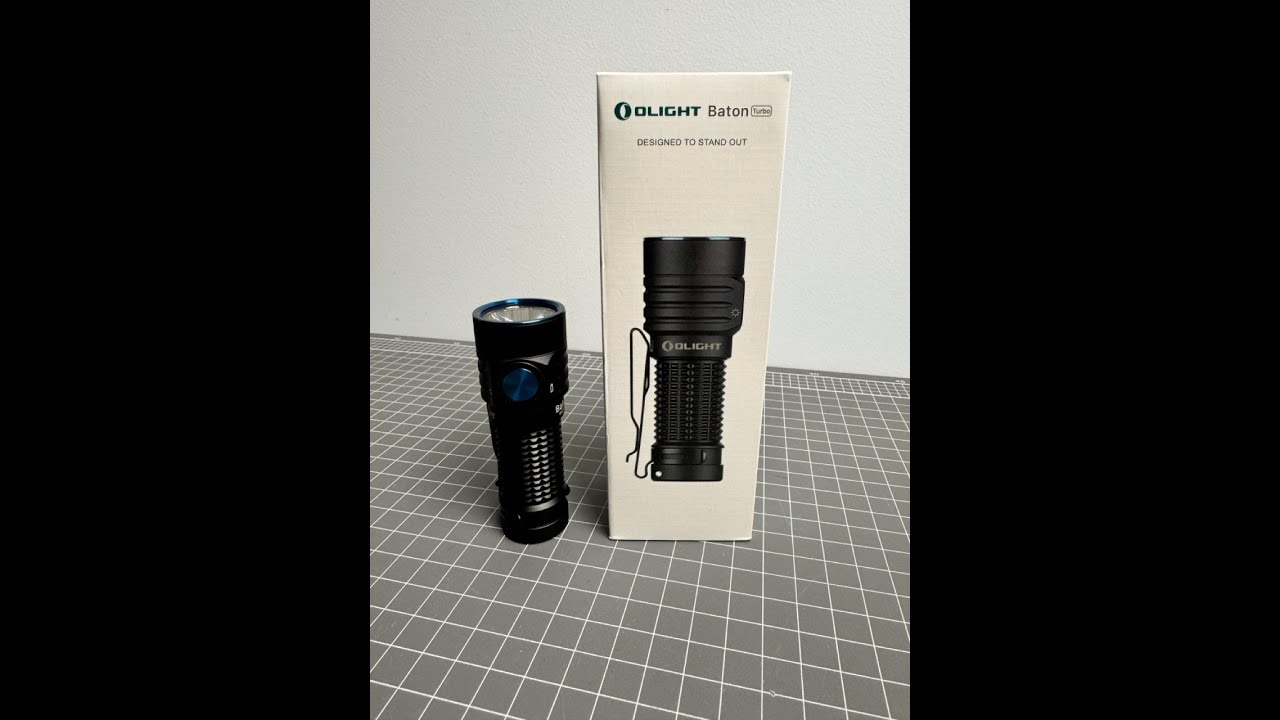 Olight Baton Turbo 1000 Lumen MAX 510M Throw!! #camping #edc #hunting #torch