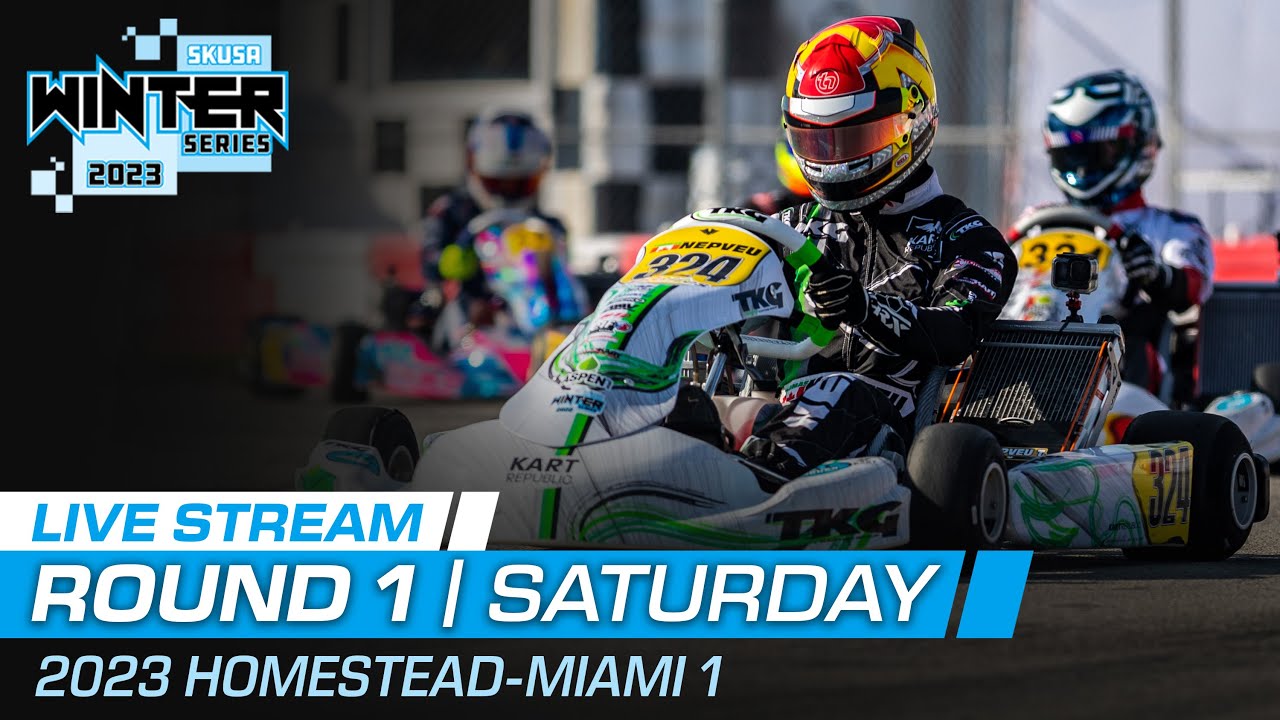 2023 SKUSA Winter Series | Round 1 | Homestead-Miami, FL