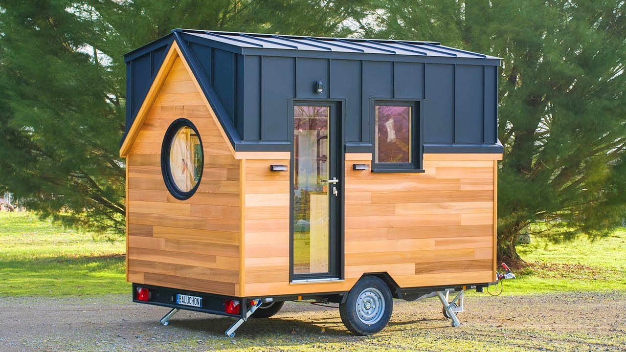 Absolutely Gorgeous Tiny house Nano By Baluchon | Living Design For A Tiny House