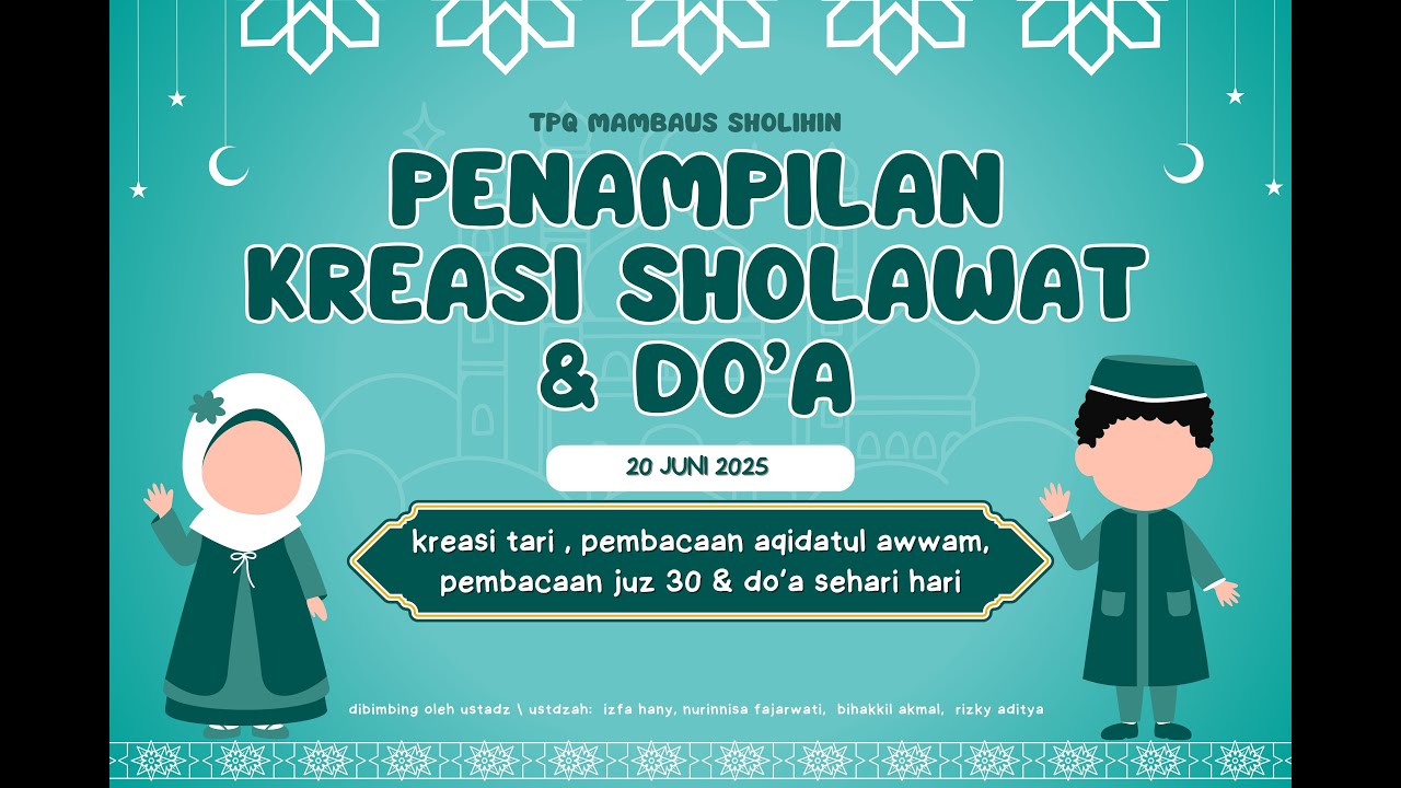 Penampilan Sholawat & Do'a TPQ Mambaus Sholihin 6 Bali