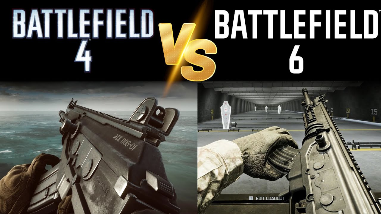 BATTLEFIELD 6 vs BATTLEFIELD 4 | RELOAD COMPARISON