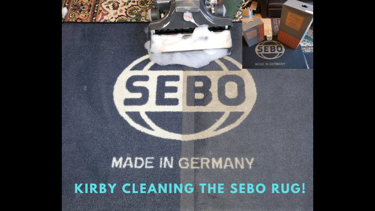Cleaning the Barton's Sebo Rug! Part 1 - Kirby Heritage 1