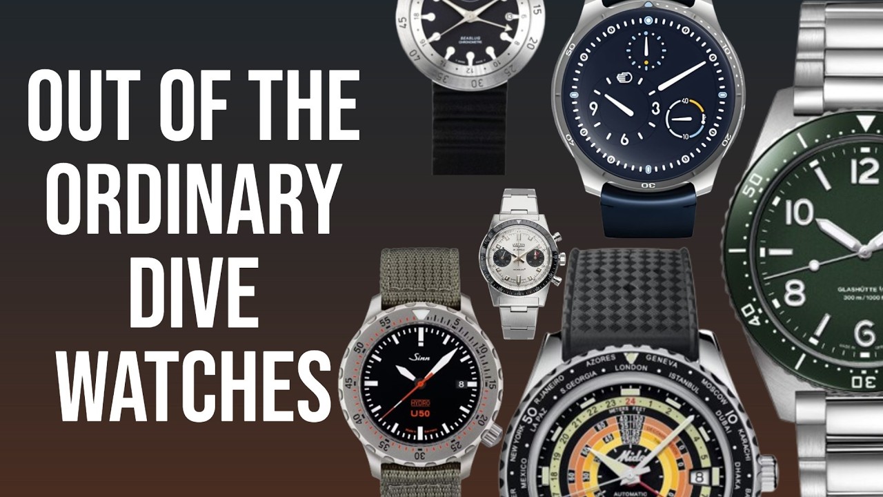 Out of the Ordinary Dive Watches No One Is Talking About - From Affordable to Luxury Divers