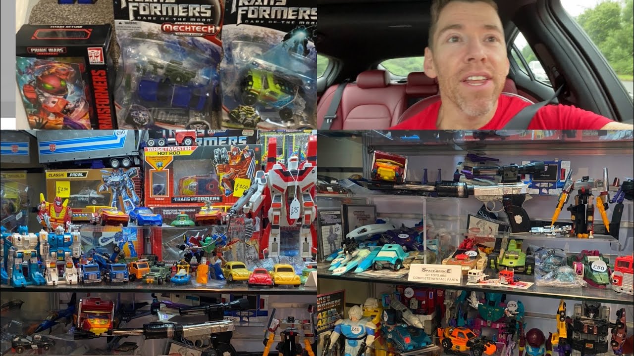 Transformers toy hunt & haul G1 Japanese exclusive generations DOTM movie WFC prime variant box mosc