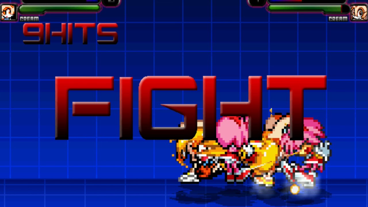 M.U.G.E.N: Amy & Cream (MvC ver.) Vs Amy & Cream (Latroy6 Ver.)
