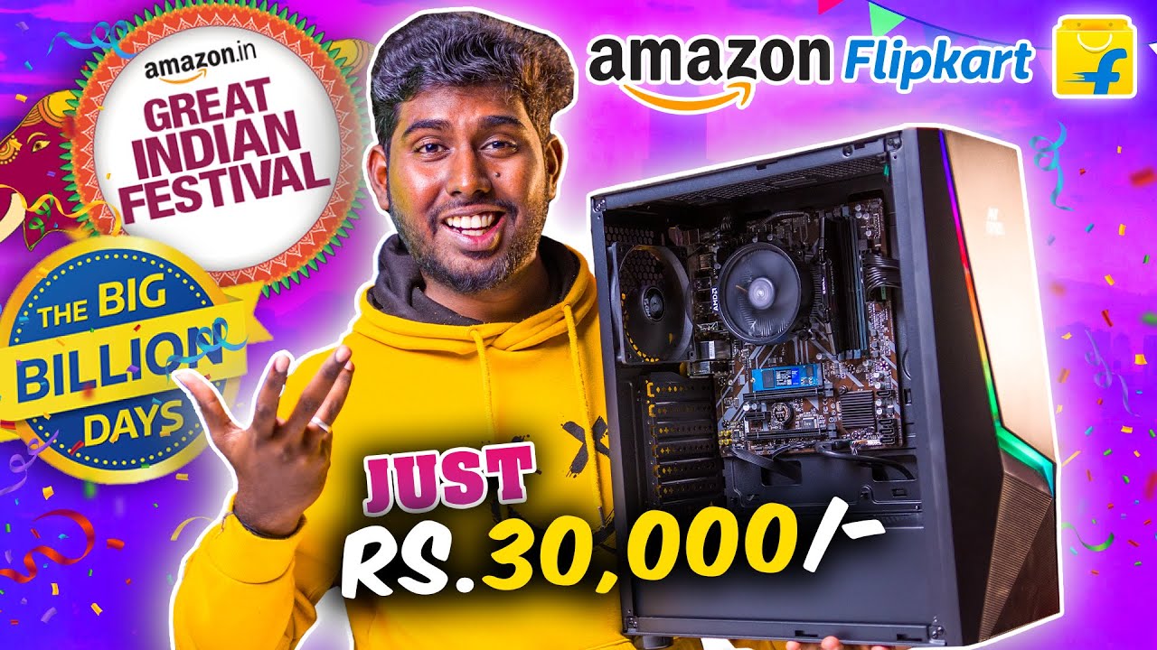 Amazon & Flipkart-ல் PC Build பண்ணலாமா?🤔 - 30K PC BUILD | Offline Vs Online Market 🥊
