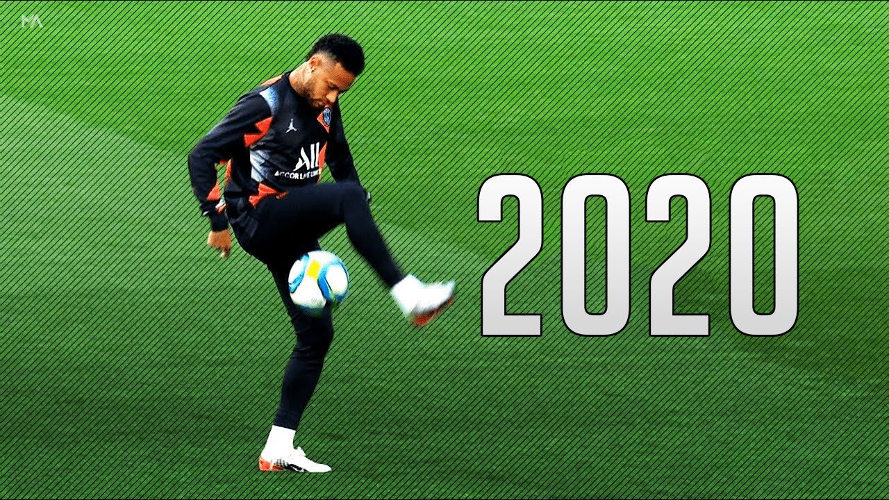 Neymar Jr Warming Up Before The Game 2020