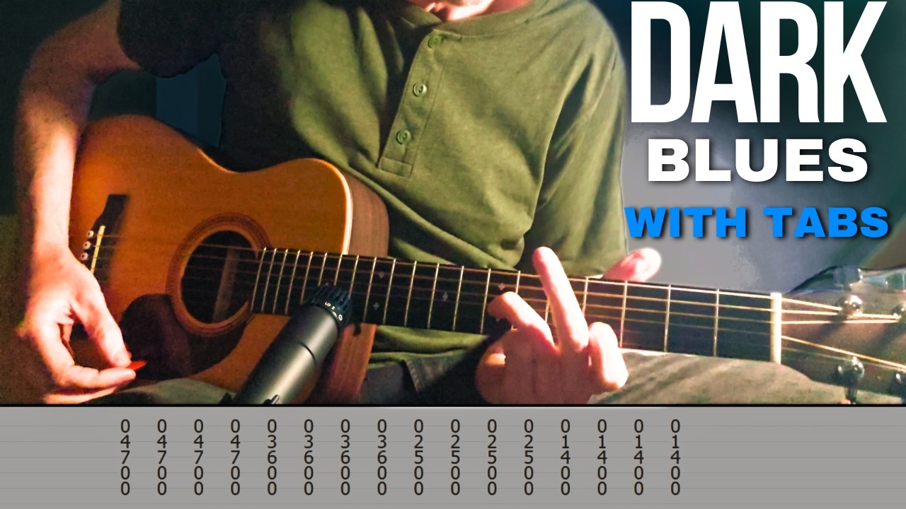 Top 3 Slow, Dark Acoustic Blues Instrumentals (With Tabs)