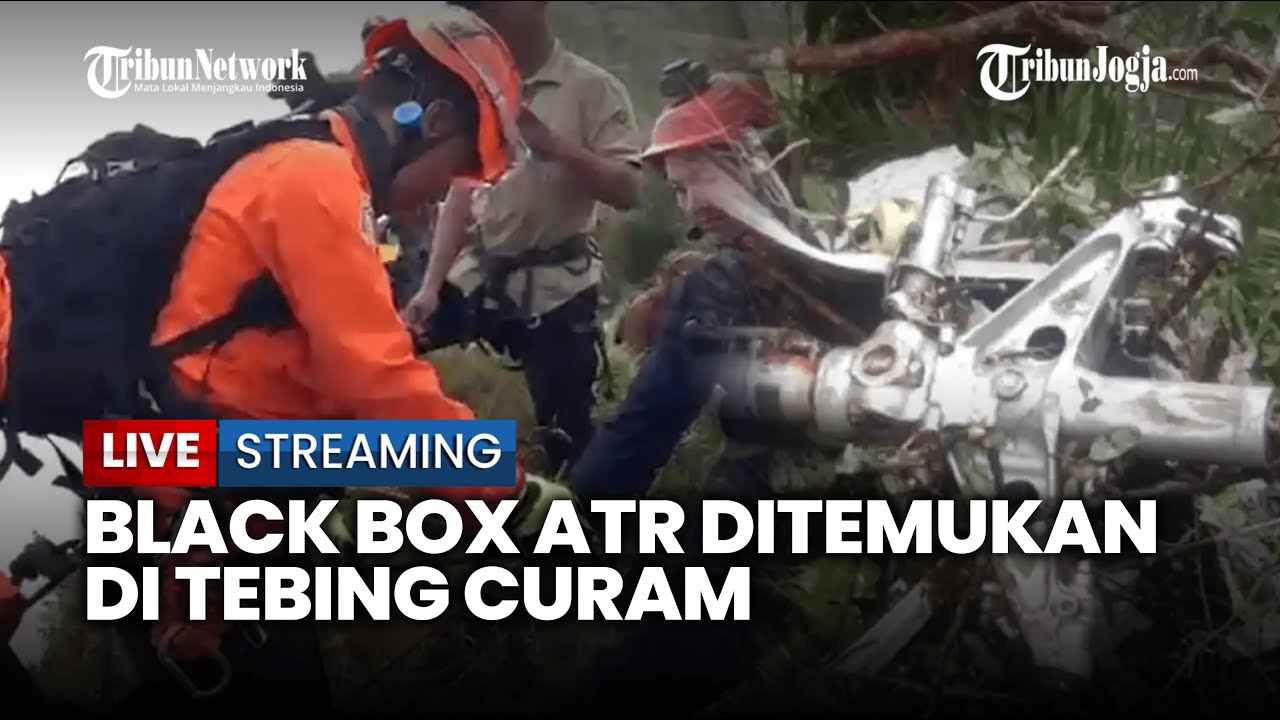 🔴 BLACK BOX ATR SUDAH DITEMUKAN TERSANGKUT DI TEBING CURAM, PENCARIAN 8 KORBAN DIPERCEPAT