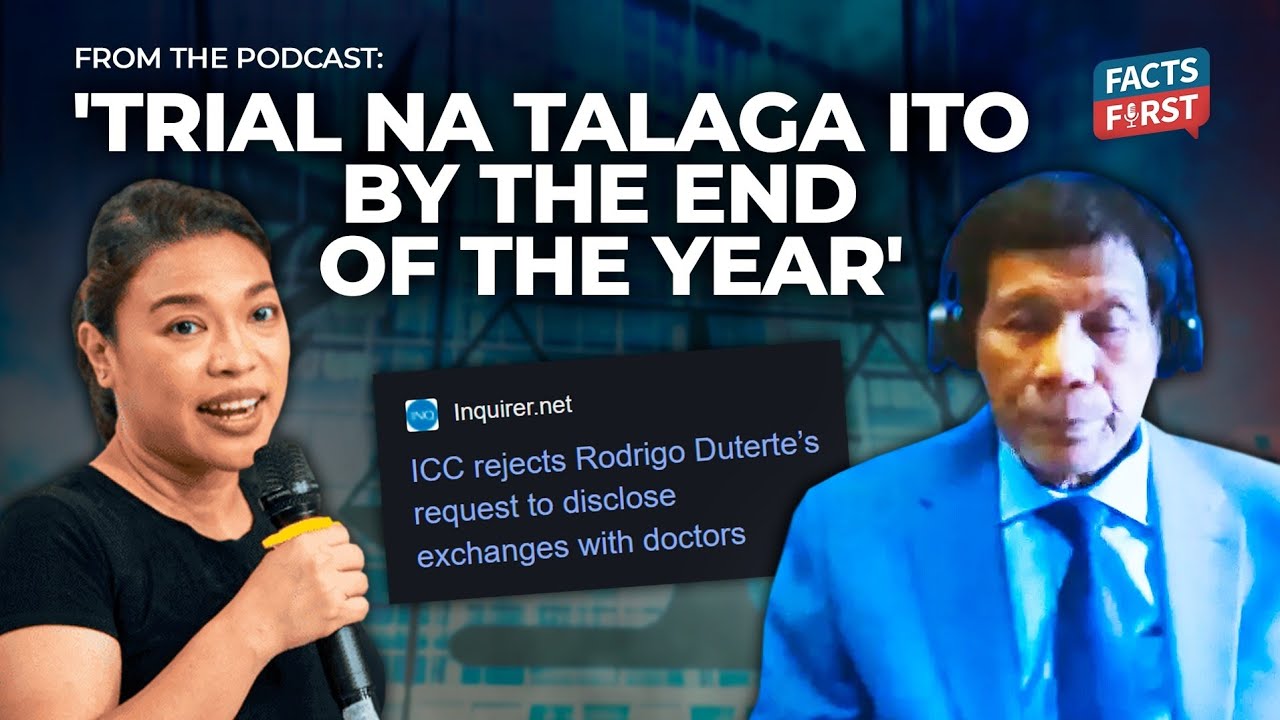 ICC lawyer: Duterte, sasalang na sa trial ngayong taon