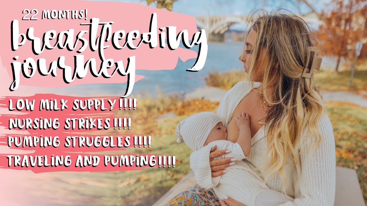 My New Mom Breastfeeding Journey | low milk supply and struggles pumping | How I made it 22 months!
