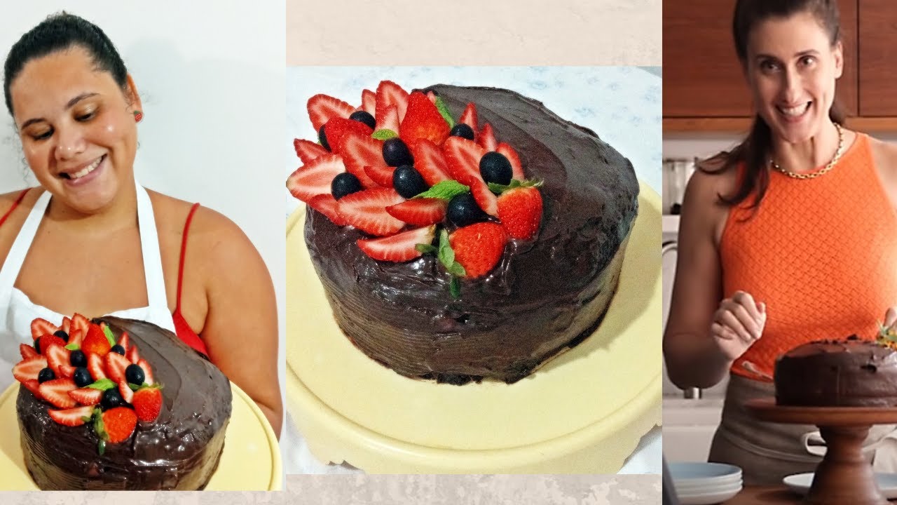 Bolo de Chocolate da Paola Carosella