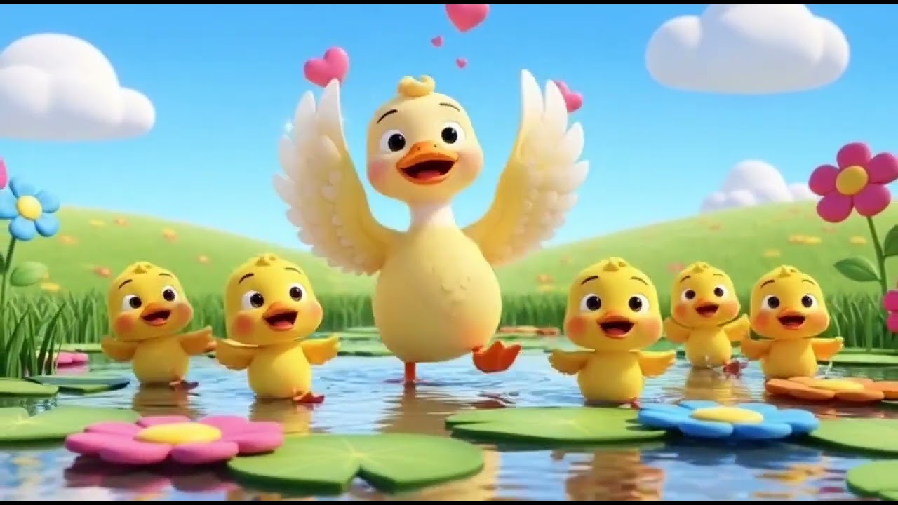 Five little ducks Smart Rhymes