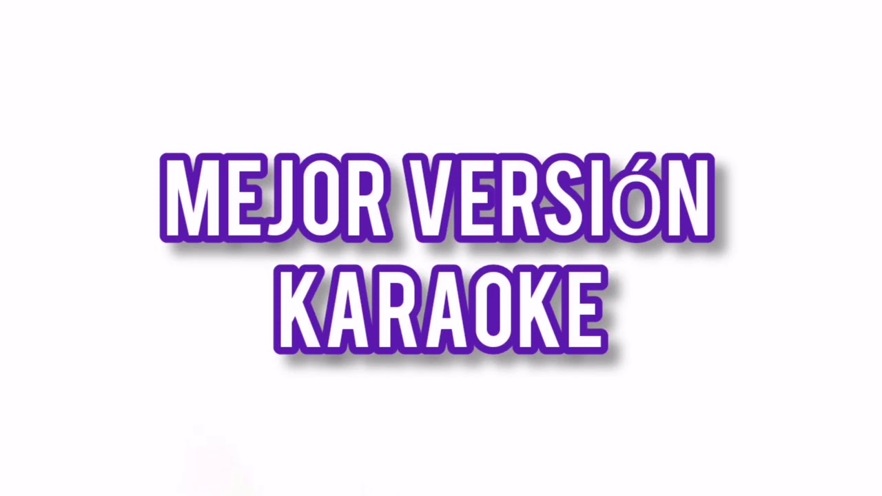 Dime por qué- Karaoke  Lali espósito